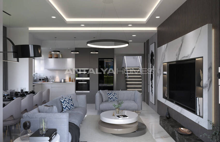 Новые Квартиры Рядом с Пляжем в Махмутларе, Аланья 28