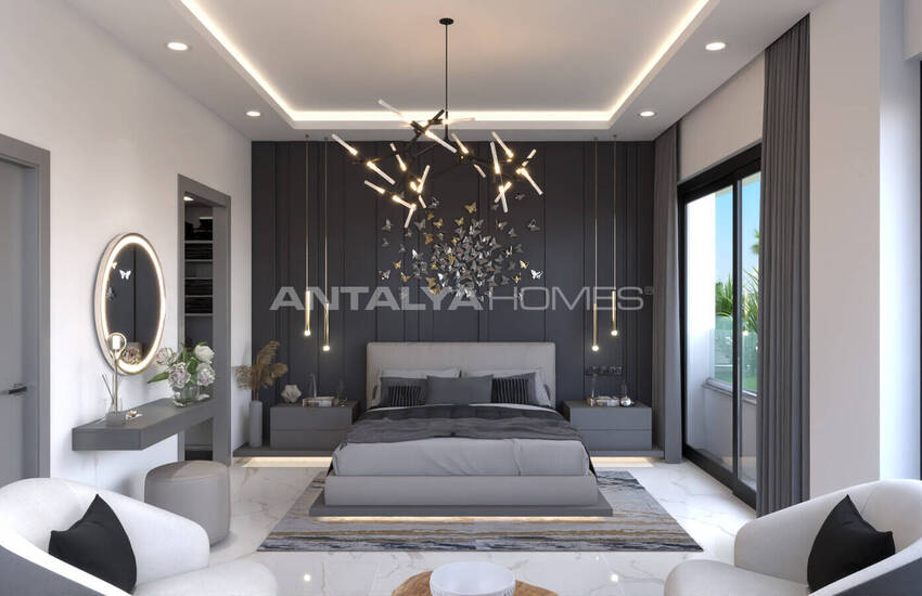 Alanya Mahmutlar'da Plaja Yürüme Mesafesinde Yeni Daireler 31