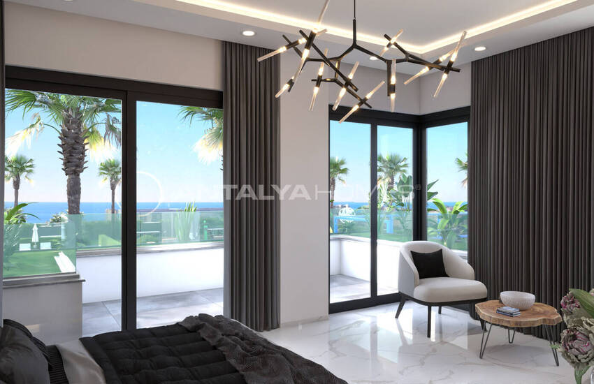 Alanya Mahmutlar'da Plaja Yürüme Mesafesinde Yeni Daireler 30