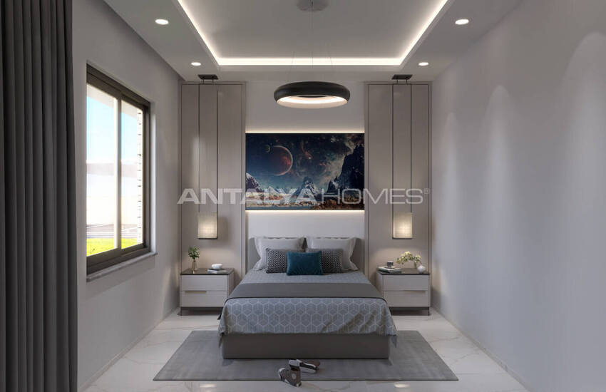 Alanya Mahmutlar'da Plaja Yürüme Mesafesinde Yeni Daireler 33