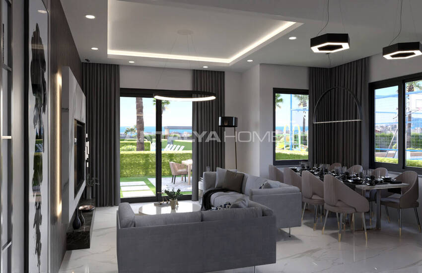 Alanya Mahmutlar'da Plaja Yürüme Mesafesinde Yeni Daireler 29