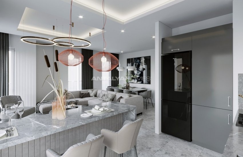 Flats for Sale in Antalya Close to the Sea and Amenities  9