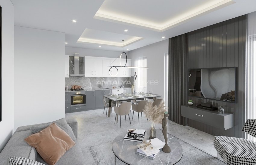 Flats for Sale in Antalya Close to the Sea and Amenities  11