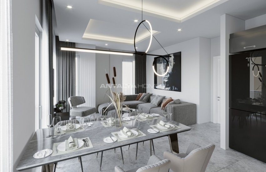 Flats for Sale in Antalya Close to the Sea and Amenities  12