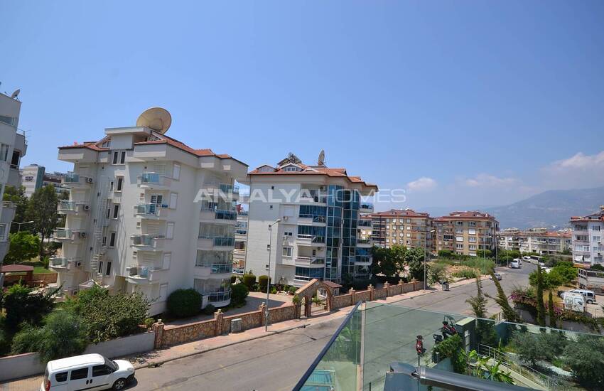 Ready to Move Flat in a Complex with Pool in Oba Alanya 18