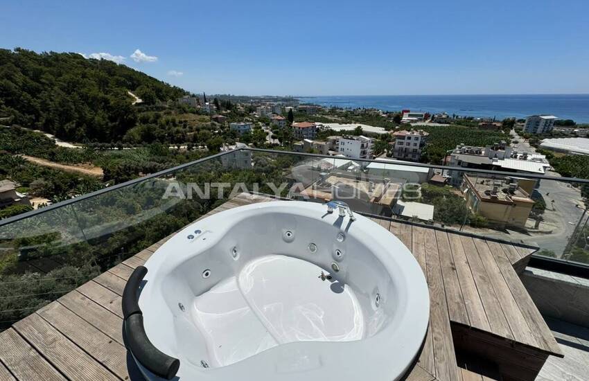 Stylish Villas with Private Outdoor Pool in Alanya Incekum 20