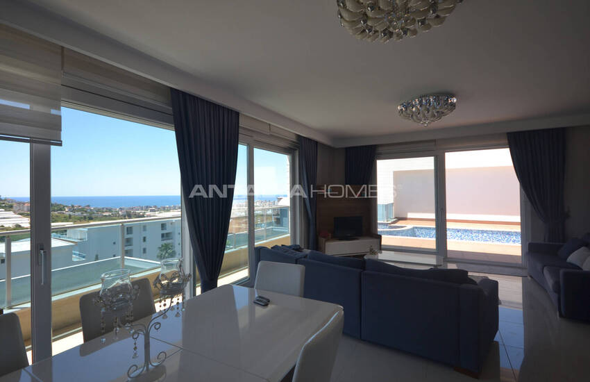 Sea View Villa with Private Pool in Kargicak Alanya 25