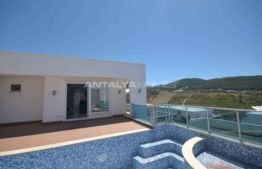 Sea View Villa with Private Pool in Kargicak Alanya 24