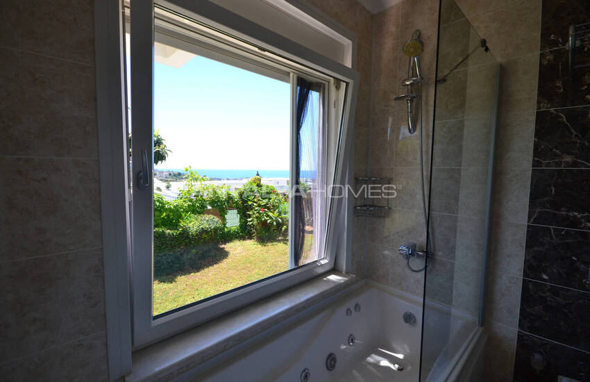 Sea View Villa with Private Pool in Kargicak Alanya 35