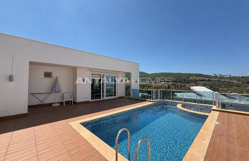 Sea View Villa with Private Pool in Kargicak Alanya 20