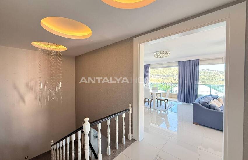 Sea View Villa with Private Pool in Kargicak Alanya 29