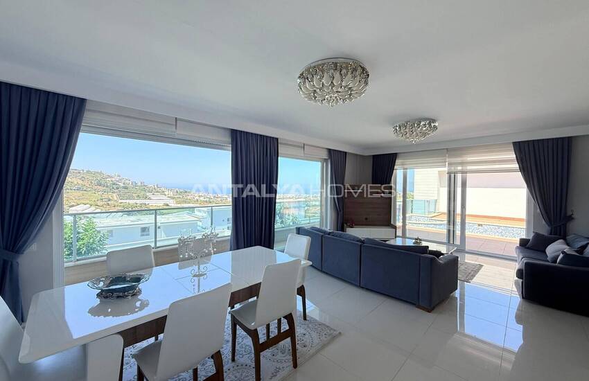 Sea View Villa with Private Pool in Kargicak Alanya 24