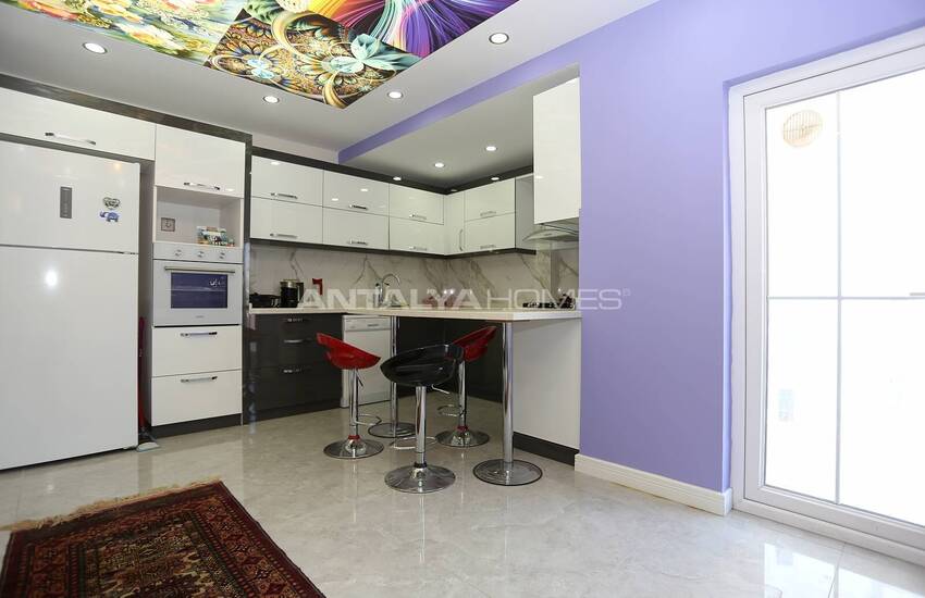 Spacious Duplex Flat with Private Sauna in Konyaalti 15