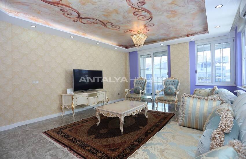 Spacious Duplex Flat with Private Sauna in Konyaalti 12