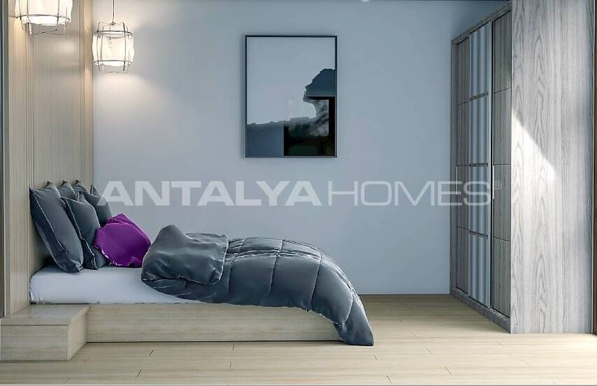 Apartments in a Complex with Pool Near the Beach in Kestel Alanya 8