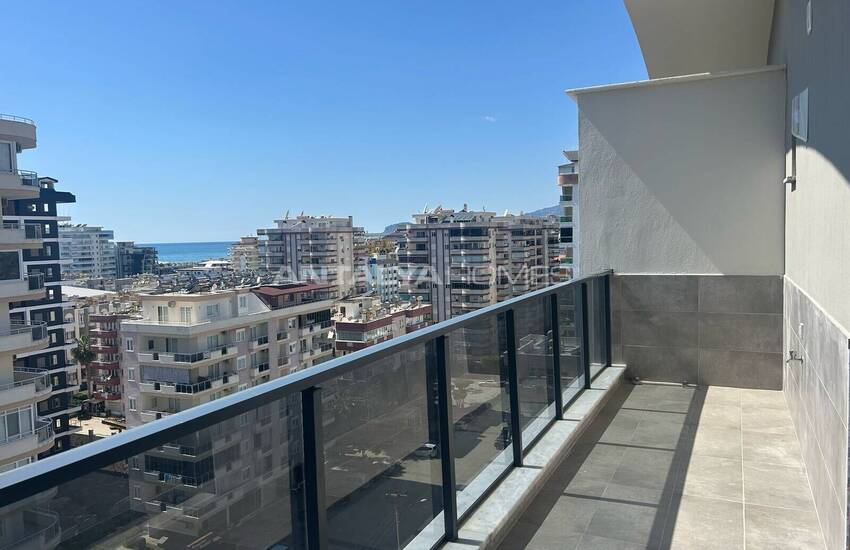 Alanya Mahmutlar'da Yatırıma Uygun Şık Tasarımlı Daireler 24