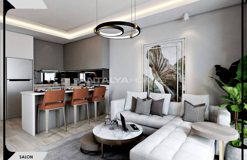 Functional Flats on a Main Road in Antalya Altintas 17