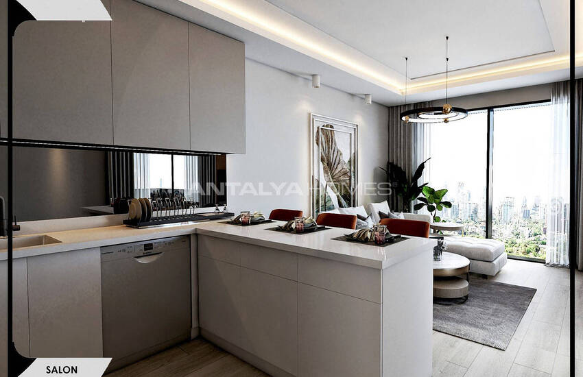 Functional Flats on a Main Road in Antalya Altintas 18