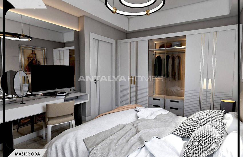 Functional Flats on a Main Road in Antalya Altintas 9