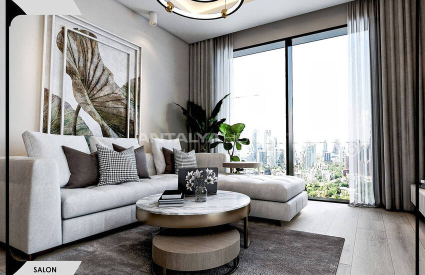 Functional Flats on a Main Road in Antalya Altintas 14