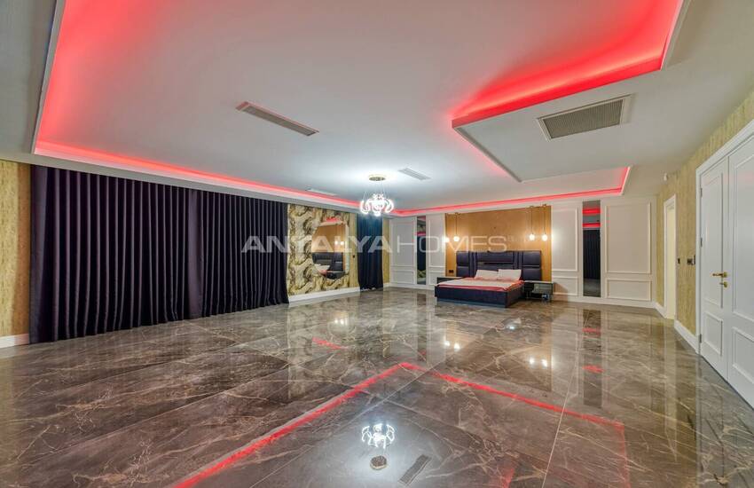 Alanya Kargıcak'ta Plaja Yakın Özel Havuzlu Lüks Malikane 16