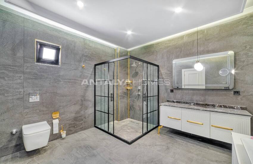 Alanya Kargıcak'ta Plaja Yakın Özel Havuzlu Lüks Malikane 26