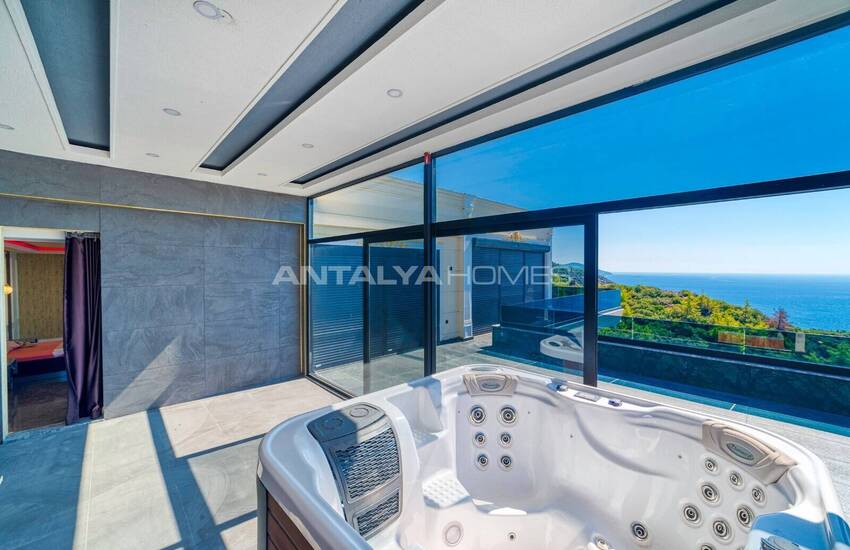 Alanya Kargıcak'ta Plaja Yakın Özel Havuzlu Lüks Malikane 11
