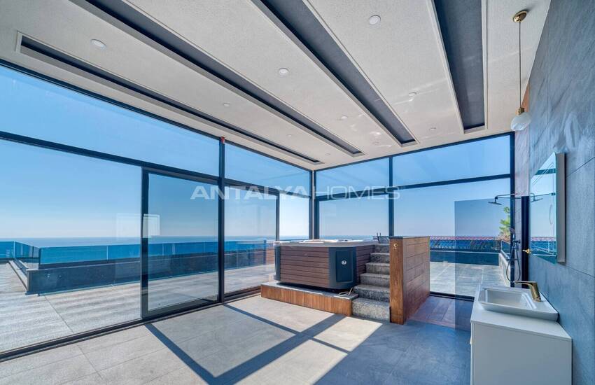Alanya Kargıcak'ta Plaja Yakın Özel Havuzlu Lüks Malikane 10