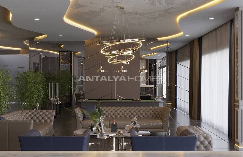 Properties in a Complex with Social Activities in Gazipasa 7
