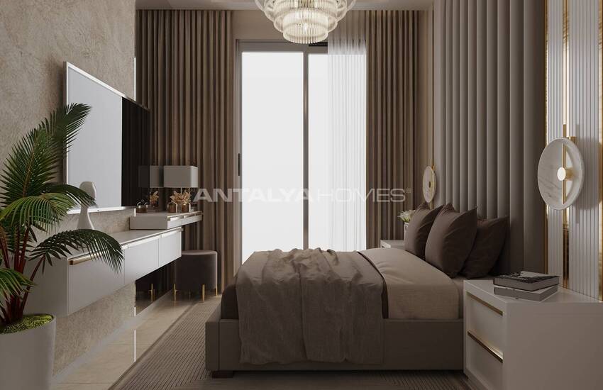 Properties in a Complex with Social Activities in Gazipasa 10