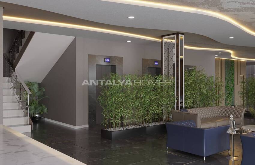 Properties in a Complex with Social Activities in Gazipasa 12