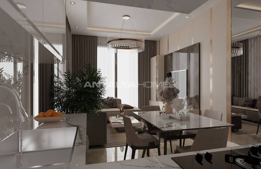 Properties in a Complex with Social Activities in Gazipasa 6