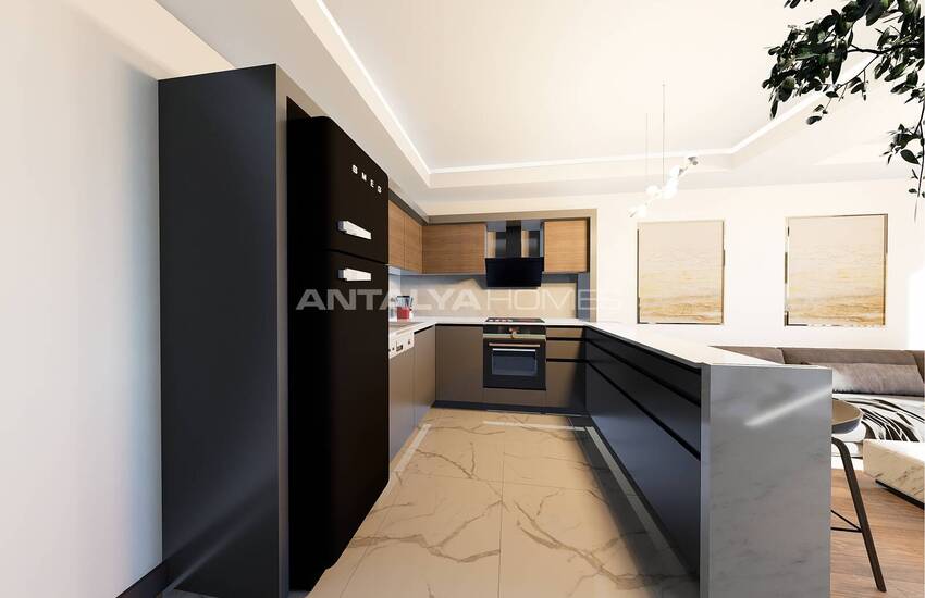 Apartments Near Sea in Complex with Car Park in Isiklar Antalya 14