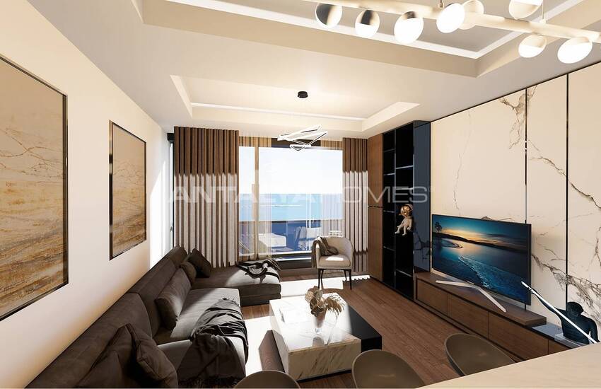 Apartments Near Sea in Complex with Car Park in Isiklar Antalya 16