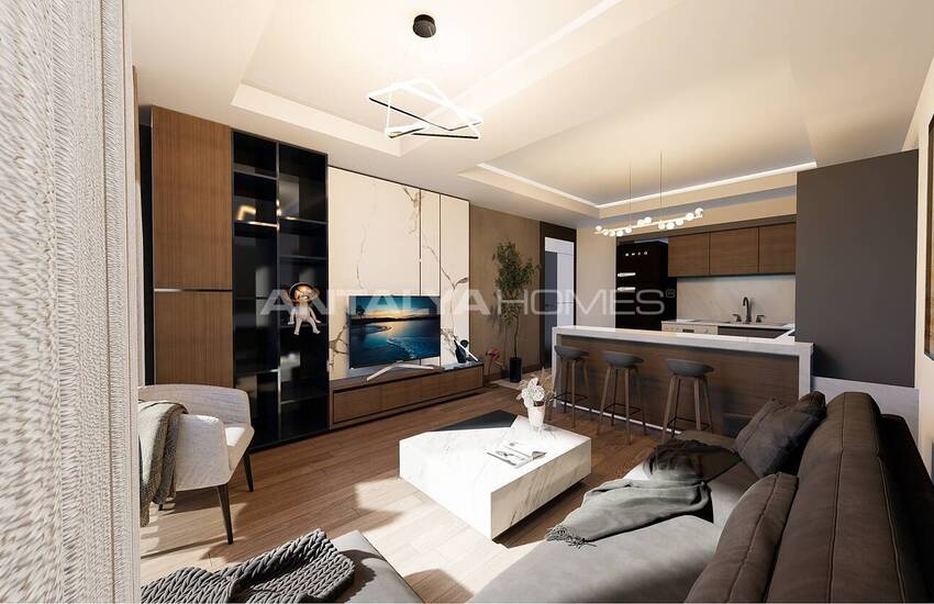 Apartments Near Sea in Complex with Car Park in Isiklar Antalya 18