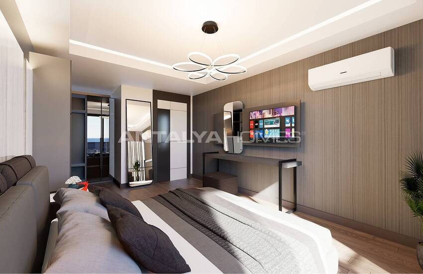 Apartments Near Sea in Complex with Car Park in Isiklar Antalya 19