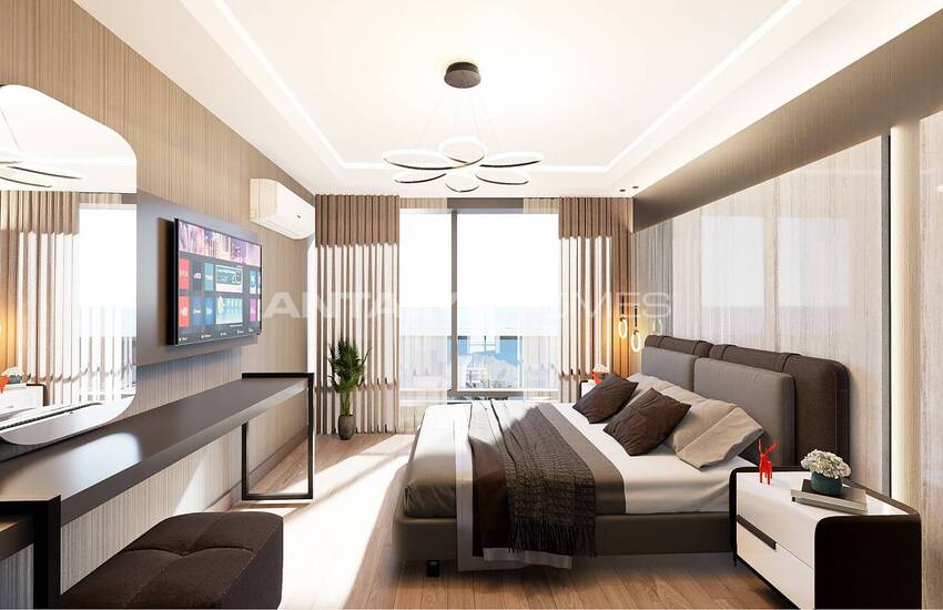 Apartments Near Sea in Complex with Car Park in Isiklar Antalya 20