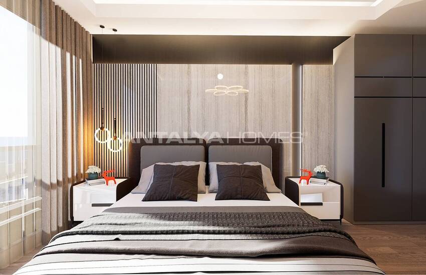 Apartments Near Sea in Complex with Car Park in Isiklar Antalya 21