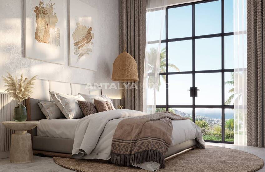 Havsutsikt Lägenheter I Ett Lyxigt Komplex I Kargicak Alanya 19