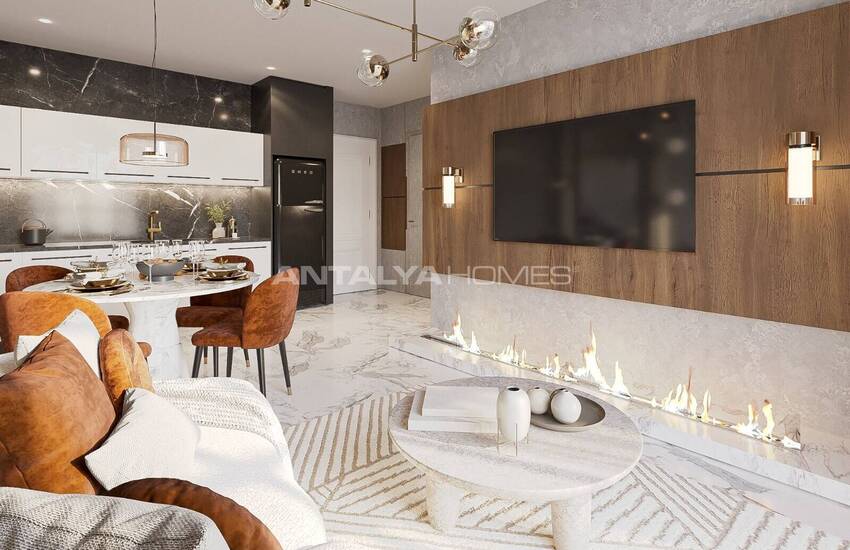 Luxueuses Villas Individuelles Et Mitoyennes À Kargicak Alanya 14