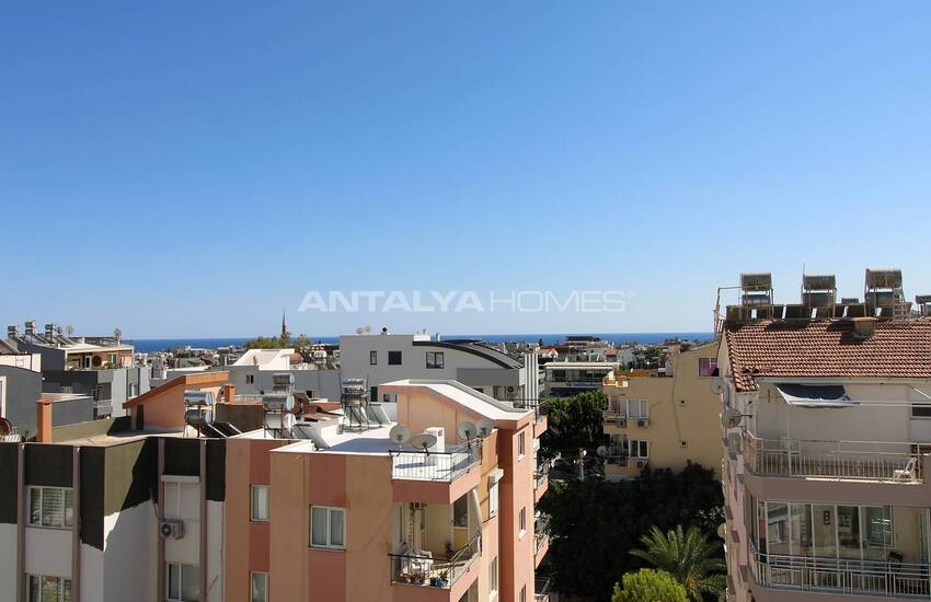 Sea View Flat in a Complex with Pool in Lara Antalya 34
