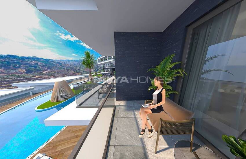 Stylish Real Estate in Luxury Complex in Kargicak Alanya 32