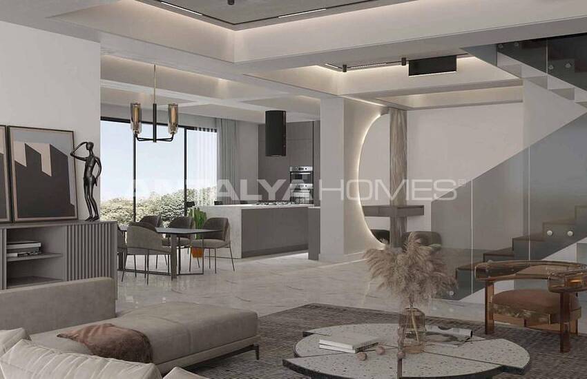 Duplex Detached Villas with Swimming Pool in Kemer Camyuva 8