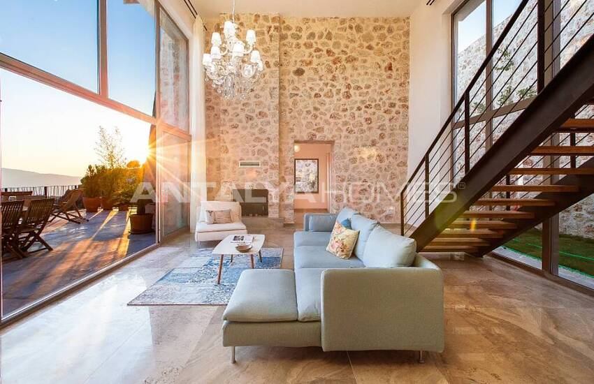 Sea View Villa with Infinity Pool in Kalkan Turkey 25