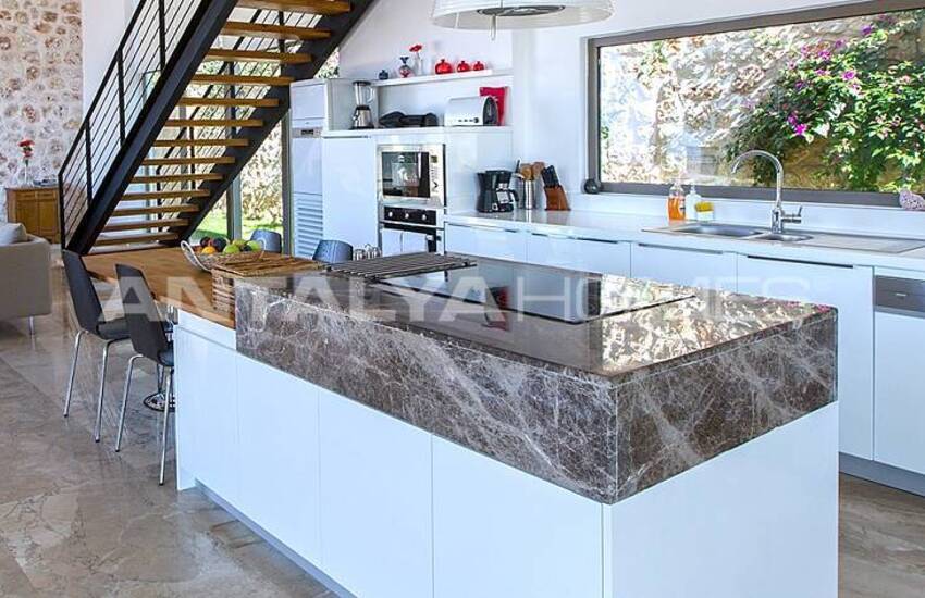 Sea View Villa with Infinity Pool in Kalkan Turkey 26