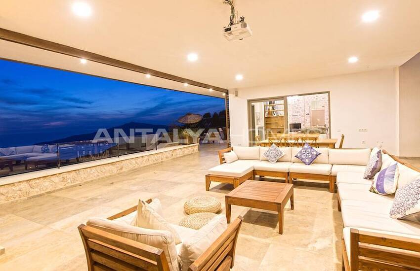 Sea View Villa with Infinity Pool in Kalkan Turkey 30