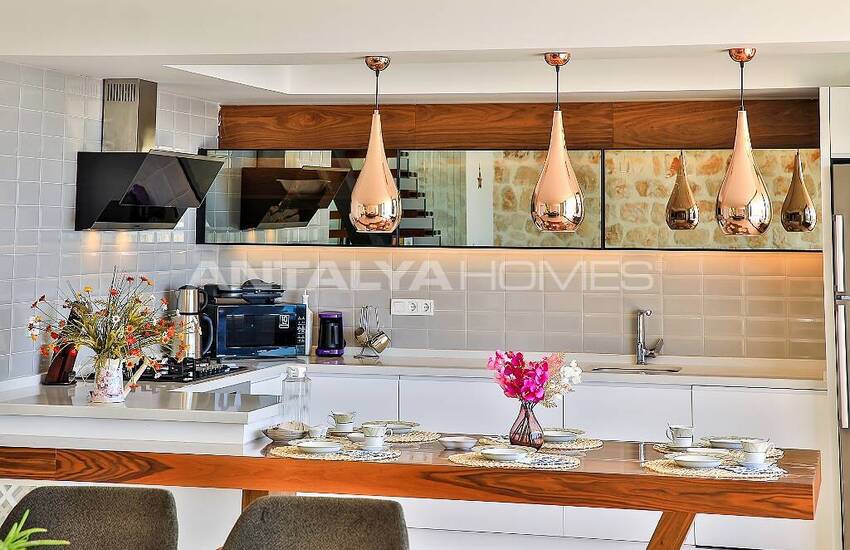 Panoramic Sea View Villa with Infinity Pool in Kalkan 50