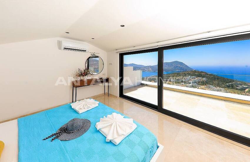 Panoramic Sea View Villa with Infinity Pool in Kalkan 59