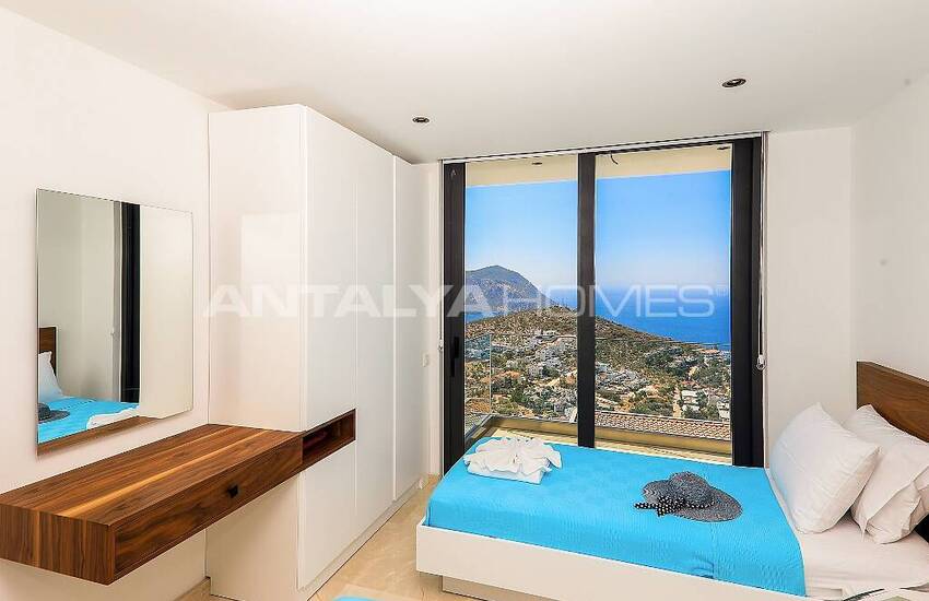 Panoramic Sea View Villa with Infinity Pool in Kalkan 67