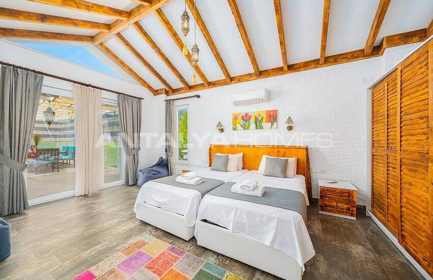 Key Ready Villa with Heated Pool and Jacuzzi in Kalkan 24